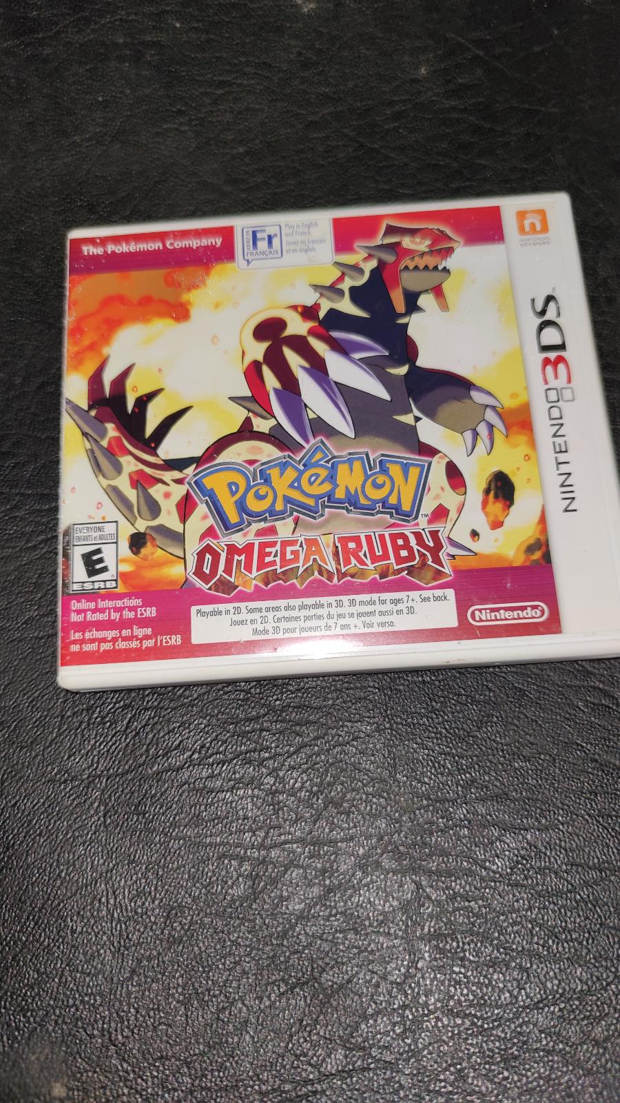 Pokemon Omega Ruby | Item, Box, and Manual | Nintendo 3DS