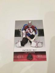 Patrick Roy Hockey Cards 2002 SP Authentic Prices