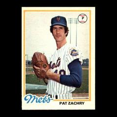 Pat Zachry Baseball Cards 1978 O Pee Chee Prices