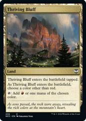 Thriving Bluff Magic New Capenna Commander Prices
