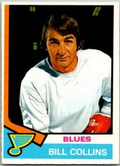 Bill Collins #364 Hockey Cards 1974 O-Pee-Chee Prices