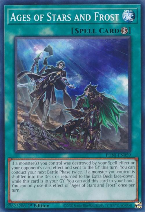 Ages of Stars and Frost PHNI-EN059 YuGiOh Phantom Nightmare