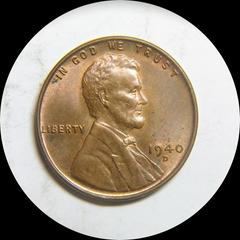 1940-D Lincoln Wheat Penny - Obverse | 1940 D Coins Lincoln Wheat Penny