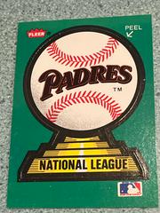 San Diego Padres Team Sticker Baseball Cards 1988 Fleer Team Stickers Prices