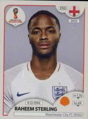 Raheem Sterling [Black Back] Soccer Cards 2018 Panini World Cup Stickers Prices