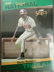 Deion Sanders Baseball Cards 1993 Score Select Stat Leaders Prices