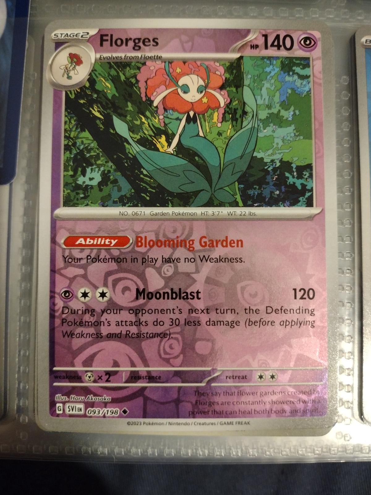 Florges [Reverse Holo] | Ungraded | Pokemon Scarlet & Violet