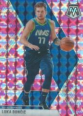 Luka Doncic [Pink Camo] #44 Basketball Cards 2019 Panini Mosaic Prices
