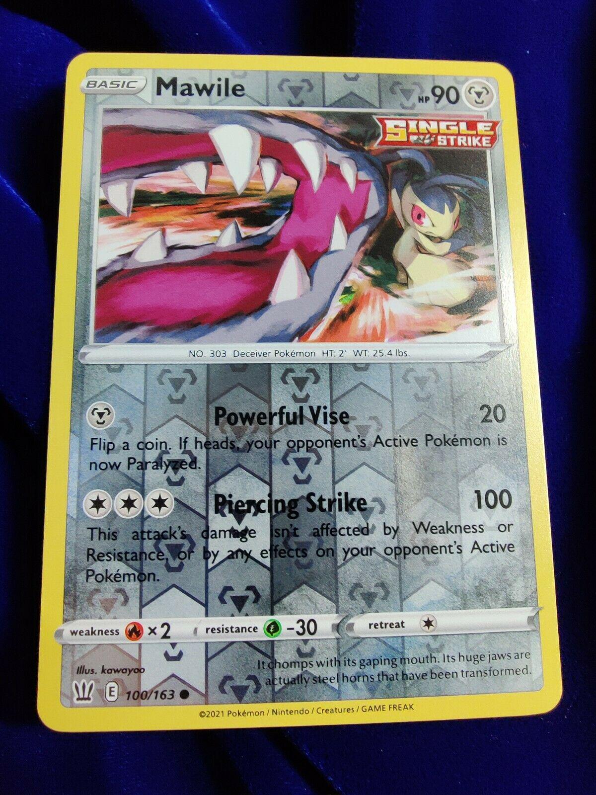 Mawile [Reverse Holo] #100 Pokemon Battle Styles