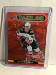 Trevor Zegras [Red] #DZ-1 Hockey Cards 2021 Upper Deck Dazzlers Prices