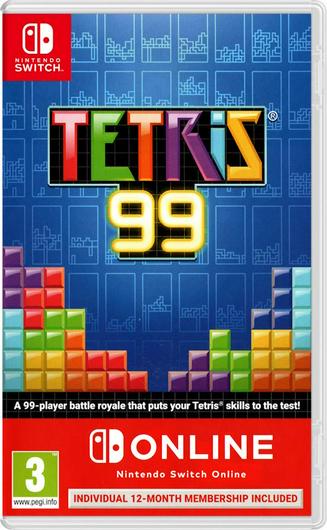 Tetris 99 Cover Art
