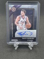 Facundo Campazzo Basketball Cards 2020 Panini Chronicles National Pride Signatures Prices