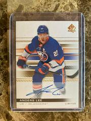 Anders Lee [Limited Autograph] #34 Hockey Cards 2019 SP Authentic Prices