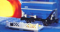 LEGO Set | Blue Hopper Car LEGO Train