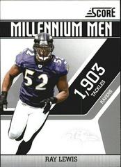 Ray Lewis #16 Football Cards 2011 Panini Score Millennium Men Prices