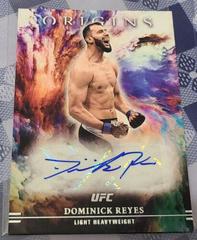 Dominick Reyes #OA-DRY Ufc Cards 2021 Panini Chronicles UFC Origins Autographs Prices