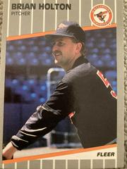 Brian Holton #U-5 Baseball Cards 1989 Fleer Update Prices