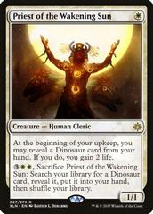 Priest of the Wakening Sun [Foil] Magic Ixalan Prices