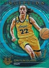 Caitlin Clark [Aqua] #68 Basketball Cards 2022 Bowman University Inception Prices