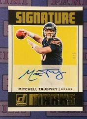 Mitchell Trubisky [Yellow] Football Cards 2018 Donruss Signature Marks Prices