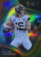 Trevor Lawrence [Tie Dye] Football Cards 2021 Panini Select Prices