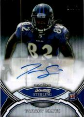 Torrey Smith #BSATS Football Cards 2011 Bowman Sterling Autograph Prices