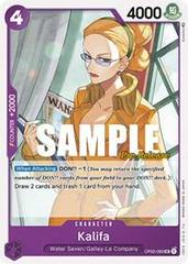 Kalifa [Pre-Release] OP03-060 One Piece Pillars of Strength Prices