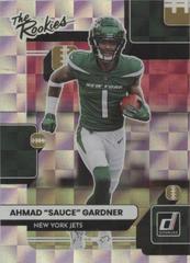 Ahmad 'Sauce' Gardner #TR-27 Football Cards 2022 Panini Donruss The Rookies Prices