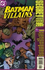 Batman Villains Secret Files and Origins 2005 Comic Books Secret Files and Origins Prices