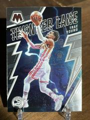 Trae Young #15 Basketball Cards 2021 Panini Mosaic Thunder Lane Prices