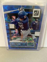 Andy Pages [Blue] #RP-10 Baseball Cards 2022 Panini Donruss Rated Prospects Prices