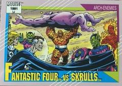 Fantastic Four vs. Skrulls Marvel 1991 Universe Prices