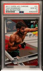 Yair Rodriguez [Red] Ufc Cards 2017 Topps UFC Chrome Prices