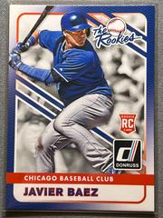 Javier Baez #3 Baseball Cards 2015 Donruss the Rookies Prices