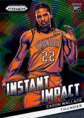Cason Wallace #15 Basketball Cards 2023 Panini Prizm Instant Impact Prices