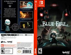 Full Cover | Blue Fire Nintendo Switch
