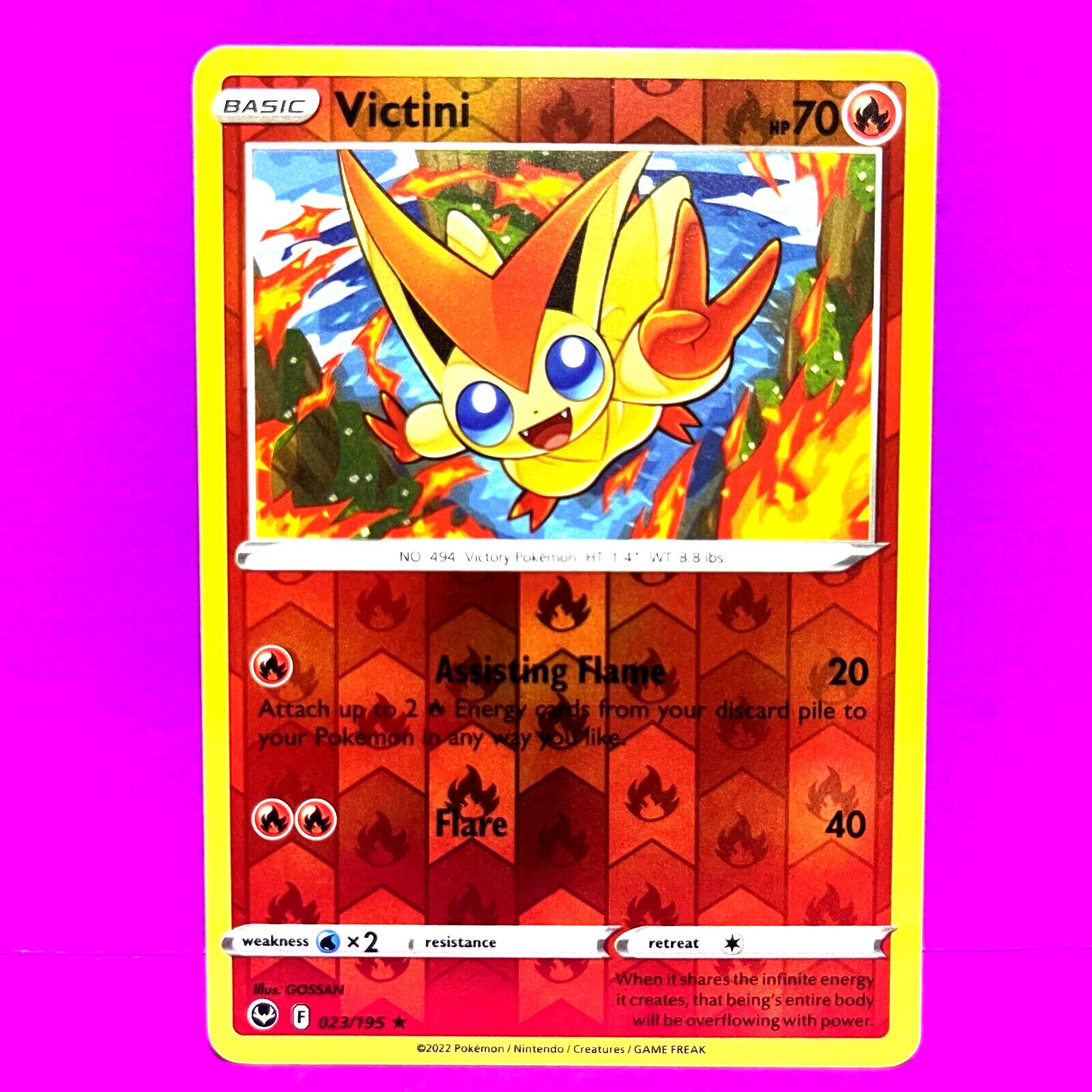 Victini [Reverse Holo] 23 Prices Pokemon Silver Tempest Pokemon Cards