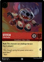 Stitch - Little Rocket [Foil] Lorcana Into the Inklands Prices