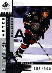 Sean Selmser Hockey Cards 2001 SP Authentic Prices