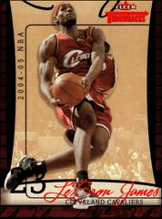 Lebron James Basketball Cards 2004 Fleer Throwbacks Prices