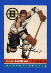 Leo Labine #19 Hockey Cards 1954 Topps Prices
