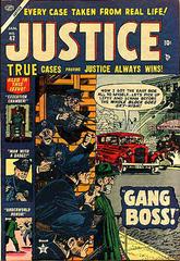 Justice #42 (1954) Comic Books Justice Prices