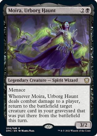 Moira, Urborg Haunt #6 Magic Dominaria United Commander