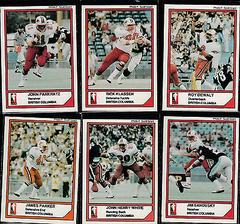 Jim Sandusky Football Cards 1984 Jogo CFL Prices