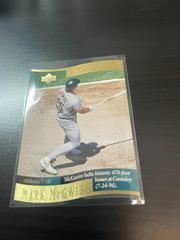 Mark McGwire Baseball Cards 1997 Upper Deck Memorable Moments Prices