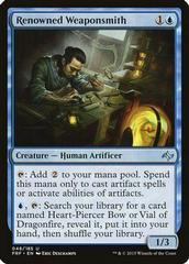 Renowned Weaponsmith [Foil] Magic Fate Reforged Prices