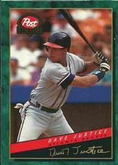 Dave Justice Baseball Cards 1994 Post Cereal Prices