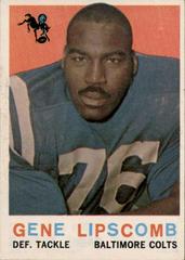Gene Lipscomb Football Cards 1959 Topps Prices