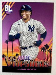 Juan Soto #GV-14 Baseball Cards 2024 Topps Big League Baseball Good Vibrations Prices