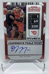 Obi Toppin [Conference Finals Autograph] Basketball Cards 2020 Panini Contenders Draft Picks Prices